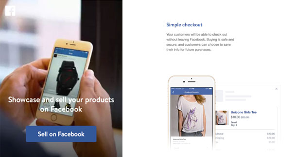facebook shopping with shopify