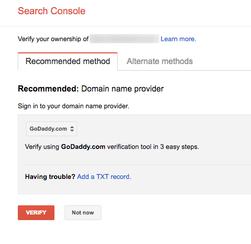 Verifying Your Website with Google Search Console