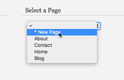 create a new page in jigsy