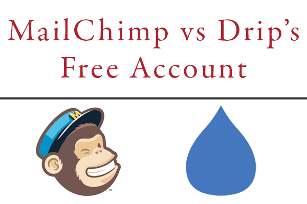 MailChimp vs Drip: Free account comparison