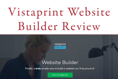 Vistaprint website builder review