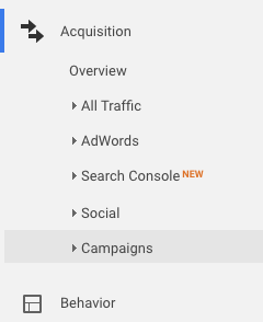 google acquisition campaigns